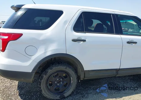 2014 Ford Police Interceptor from USA, damaged, VIN 1FM5K8AR9EGA28899